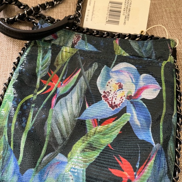 Aimee Kestenberg Black Crossbody Bag with Floral Design - Picture 10 of 10
